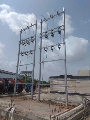 11 kv 33 kv Two Pole Structures