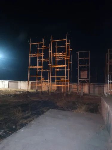 Square 11kv Double Pole Structure