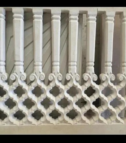 Handmade Sand Stone Decorative Designer Jali, Shape: Rectangular