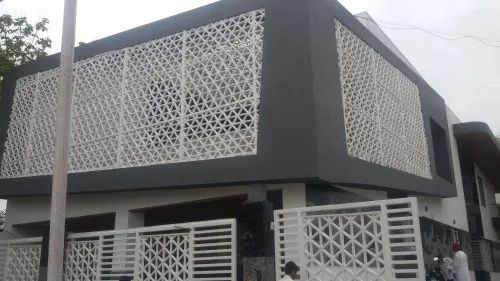White Designer Stone Jali