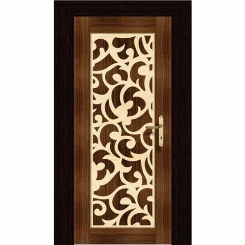 Brown Golden MDF Jali Cutting Service
