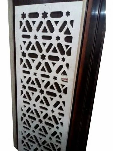 White Designer MDF Jali