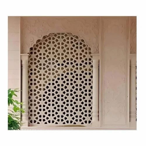 Stone Jali Work, Panel Size: 3x4 ft, Sandstone