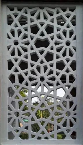 Polished 30 mm White FRP Jali