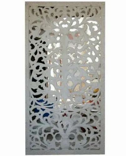White Fiber FRP Jali For Decoration