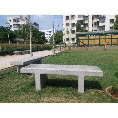 Stone Garden Bench