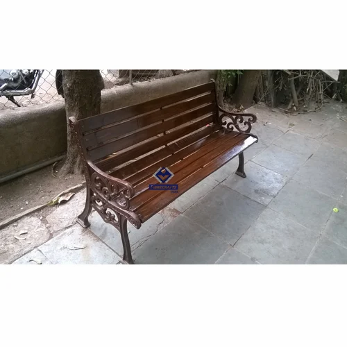 Fibrecrafts India Color Coated Wooden Garden Bench, Size: 5 Feet
