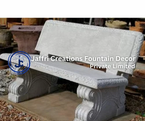 3 Seater RCC Garden Bench, With Backrest