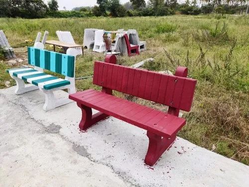 Without Arm Rest RCC Garden Bench, For Garden/Park/Villa Etc, Size: 5*2.5 Ft