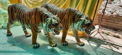 FRP Tiger Statue