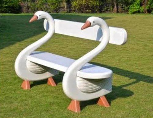Frp 2 Seater Fiberglass Benches, Without Backrest