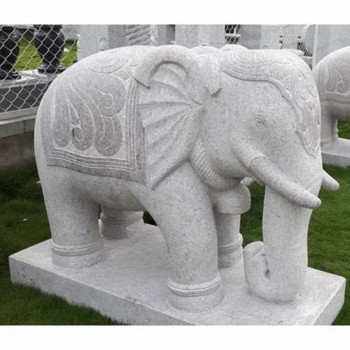 Granite Stone Carved Elephant