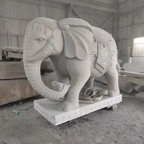 Cutsomized Stone Carving Elephant