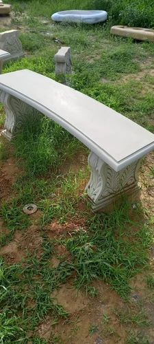 Sandstone 5 Feet Stone Garden Bench, Bench length: 900 mm, Backless