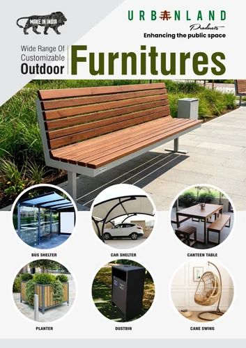 Wooden Outdoor Benches
