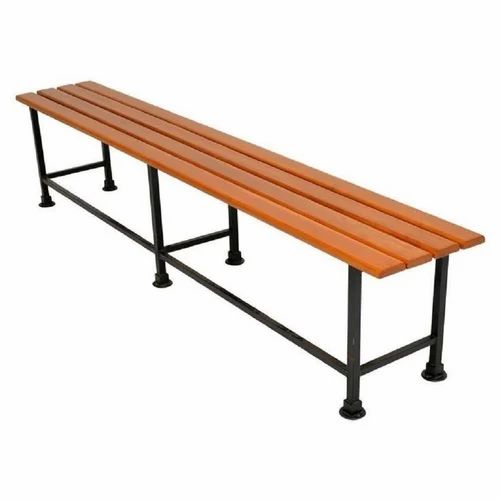3 Seater Beige Outdoor Wooden Garden Bench
