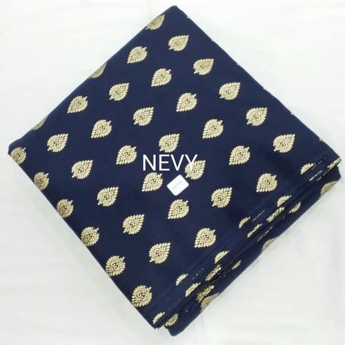 44-45" Multicolor Golden Slub Cotton Prints, For Garments, GSM: 50-100