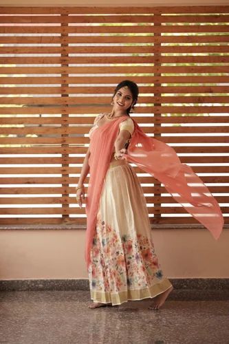 Kerala Cotton Pattu Pavadai