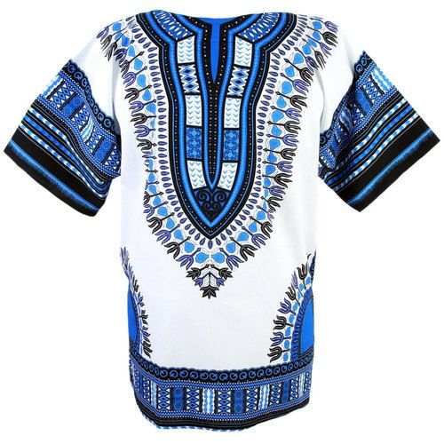 Cotton Unisex African Dress Dashiki T Shirt