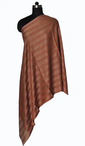 Brown Cashmere Space Dyed Stole