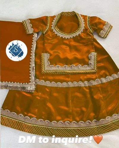 Lappa Kids rajputi basis poshak dress, Odhani: Twenty Twenty