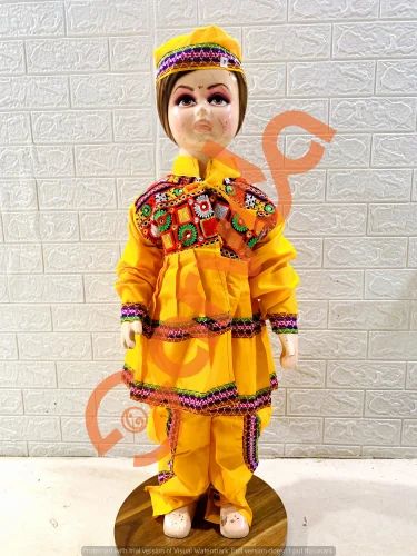 Kediya boys Costume-Yellow