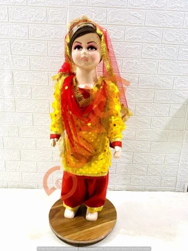 Punjabi Suit with Net Chunni -Assorted Color fancy dresses and costume