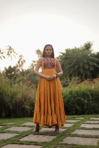 Garba Dresses, Dry clean