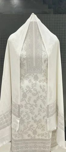 Pashmina kani zari suits, Unstitched
