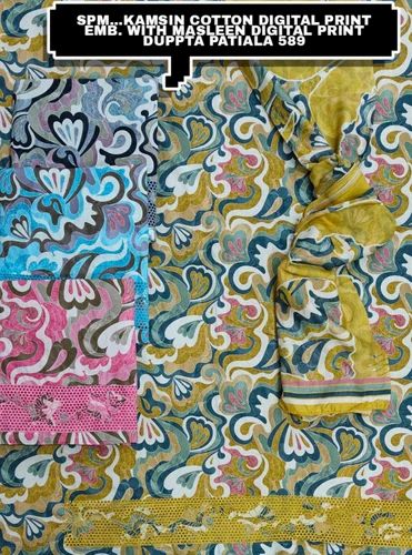 Digital Printed Unstitched Suits