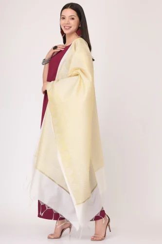 Beige Dupatta Rayon Ladies Stitched Palazzo Suit
