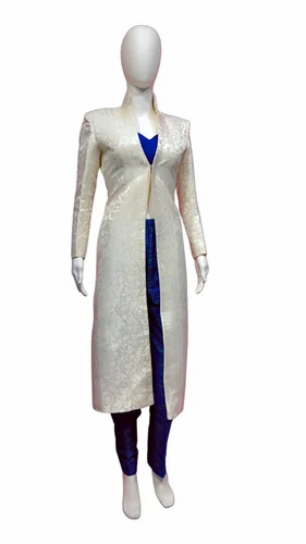 Silk Sherwani For Women