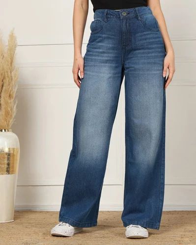 Womens Baggy/Loose fit Denim Jeans, multi color