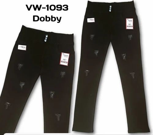 Ladies Black Denim Jeans