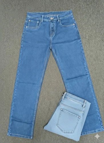 Ladies Stretchable Jeans, Regular Fit