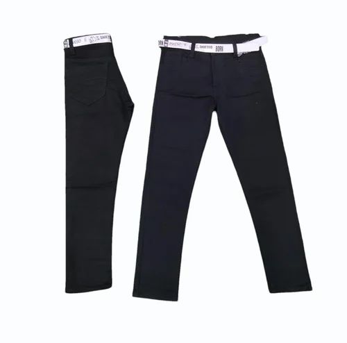 Washed 28 Blue Knitted Denim Ladies Jeans
