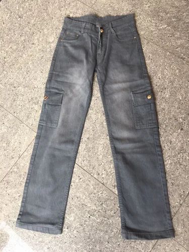 Women Gray Regular Fit Faded Denim Jeans, Button, High Rise