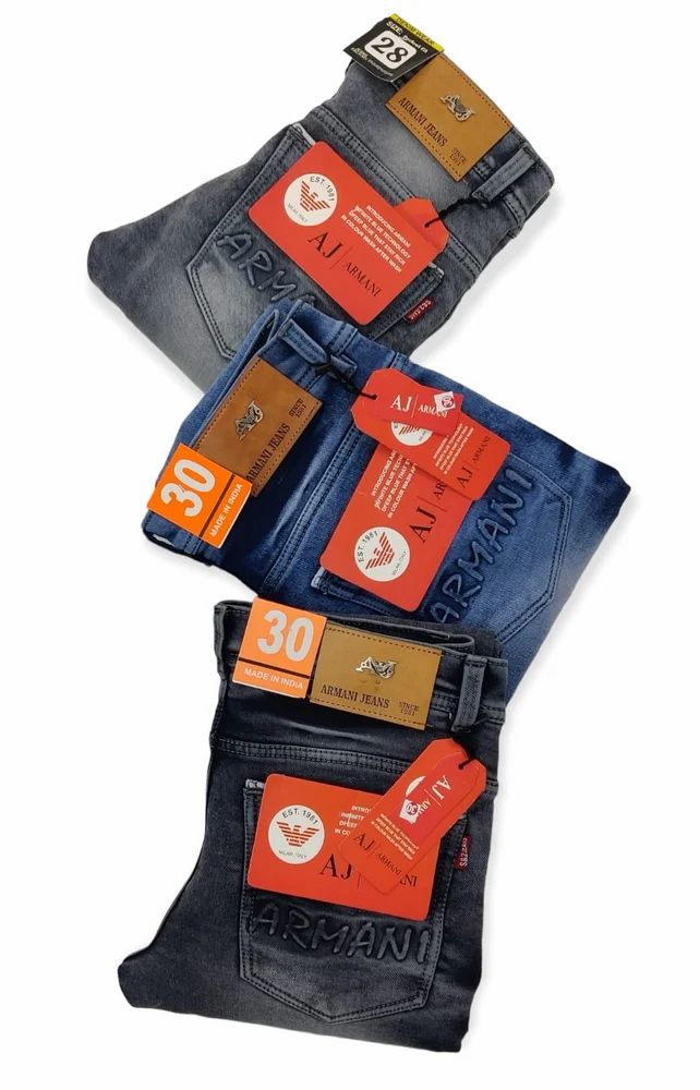 Ladies Faded Jeans