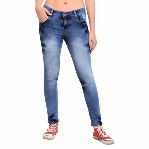 Ladies Faded Jeans, Packaging Type: Packet