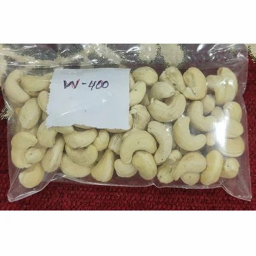 Plain 250g W400 Whole Cashew Nuts, Packaging Type: Pouch