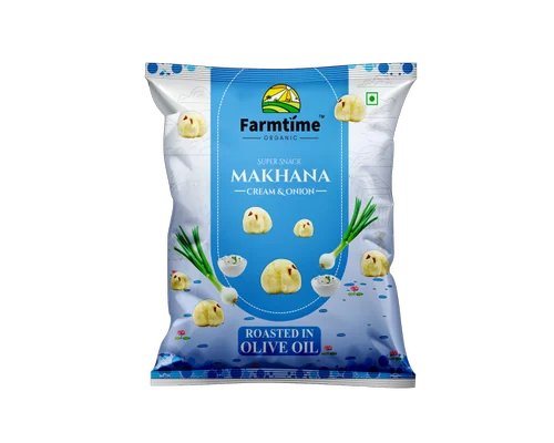 12g Farmtime Organic Cream Onion Makhana