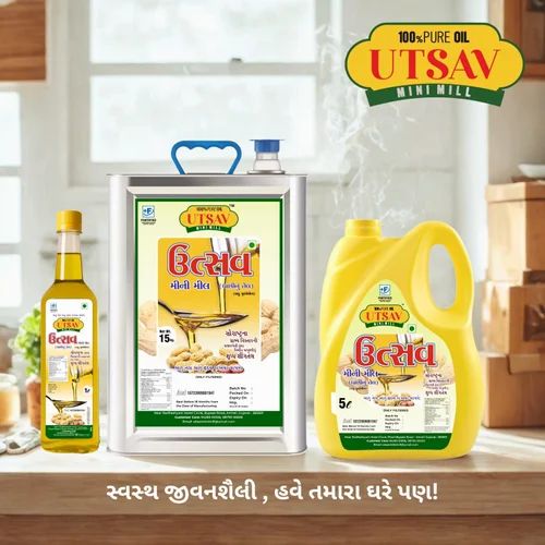 Utsav Mini Mill Virgin Pure Groundnut Oil