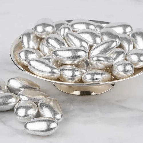 Silver Coated Almond