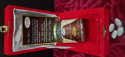 Pure Silver Coated Jaggery Caramelized Almonds, Loose