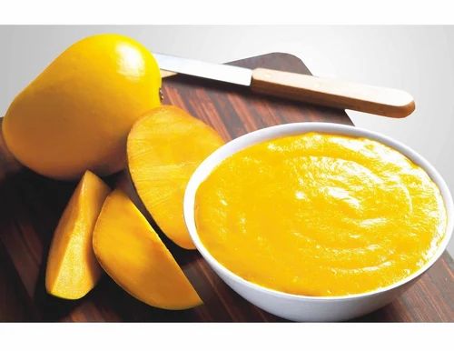 Yellow Kesar Mango Pulp, Packaging Size: 50 L to 1000 L