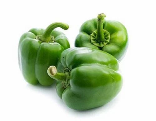 Organic Green Capsicum, Packaging: Biodegradable Plastic Bag, No Preservatives