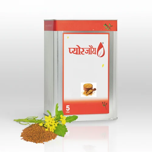 5 L Organic Yellow Mustard Oil