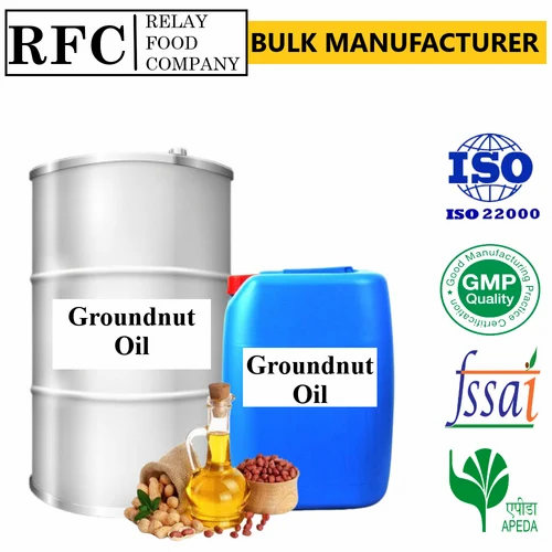 Organic Cold Pressed Groundnut Oil