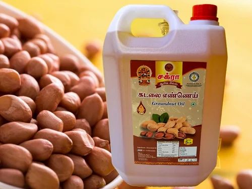 Virgin Groundnut Oil, Packaging Size: 5 L