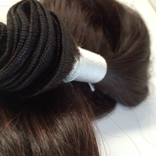 Virgin Remy Machine Weft Hair Casual Wear